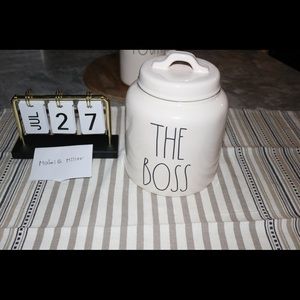 Rae Dunn “THE BOSS Canister